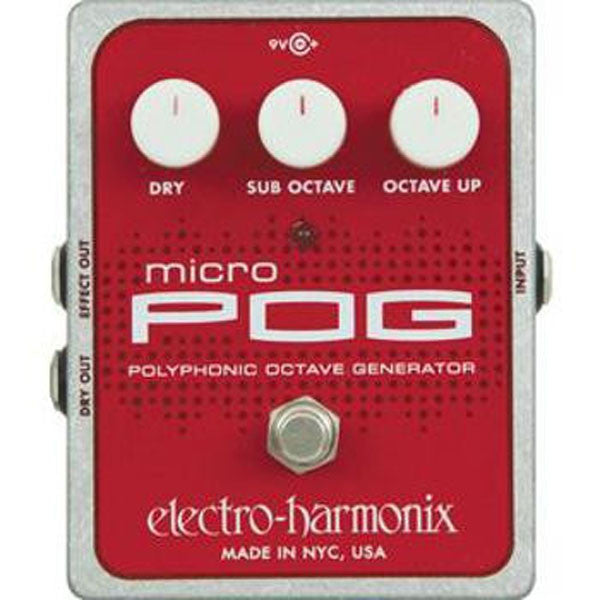 electro-harmonix effect pedals electro-harmonix micro pog polyphonic octave generator