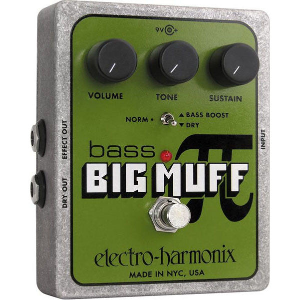 electro-harmonix effect pedals electro-harmonix xo bass big muff pi distortion effects pedal