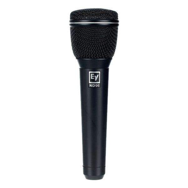 electro-voice dynamic microphones electro-voice nd96 dynamic super-cardioid vocal microphone - black polyurethane paint