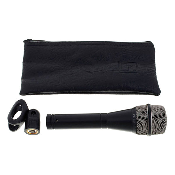 electro-voice dynamic microphones electro-voice pl 80a premium dynamic vocal microphone - textured satin black