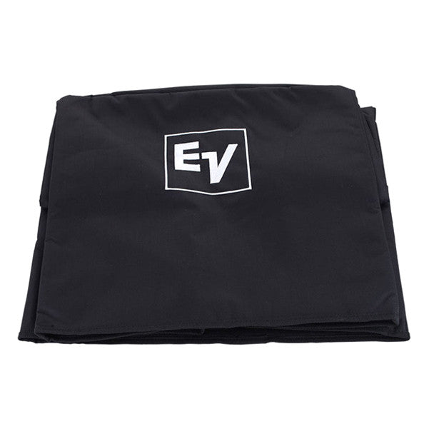 electro-voice speaker cases and covers electro-voice zxa1-sub-cvr padded protective speaker cover - black with ev logo