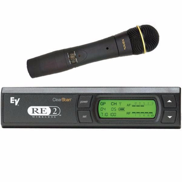 electro-voice wireless systems electro-voice re2 handheld wireless system