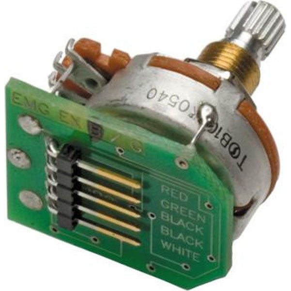 emg pots and switches emg exg guitar expander eq knob
