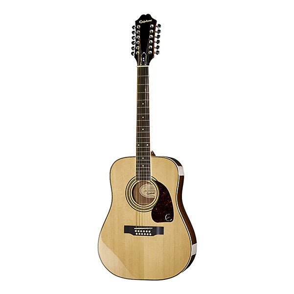 epiphone acoustic guitars epiphone dr-212 dreadnought acoustic guitar - natural