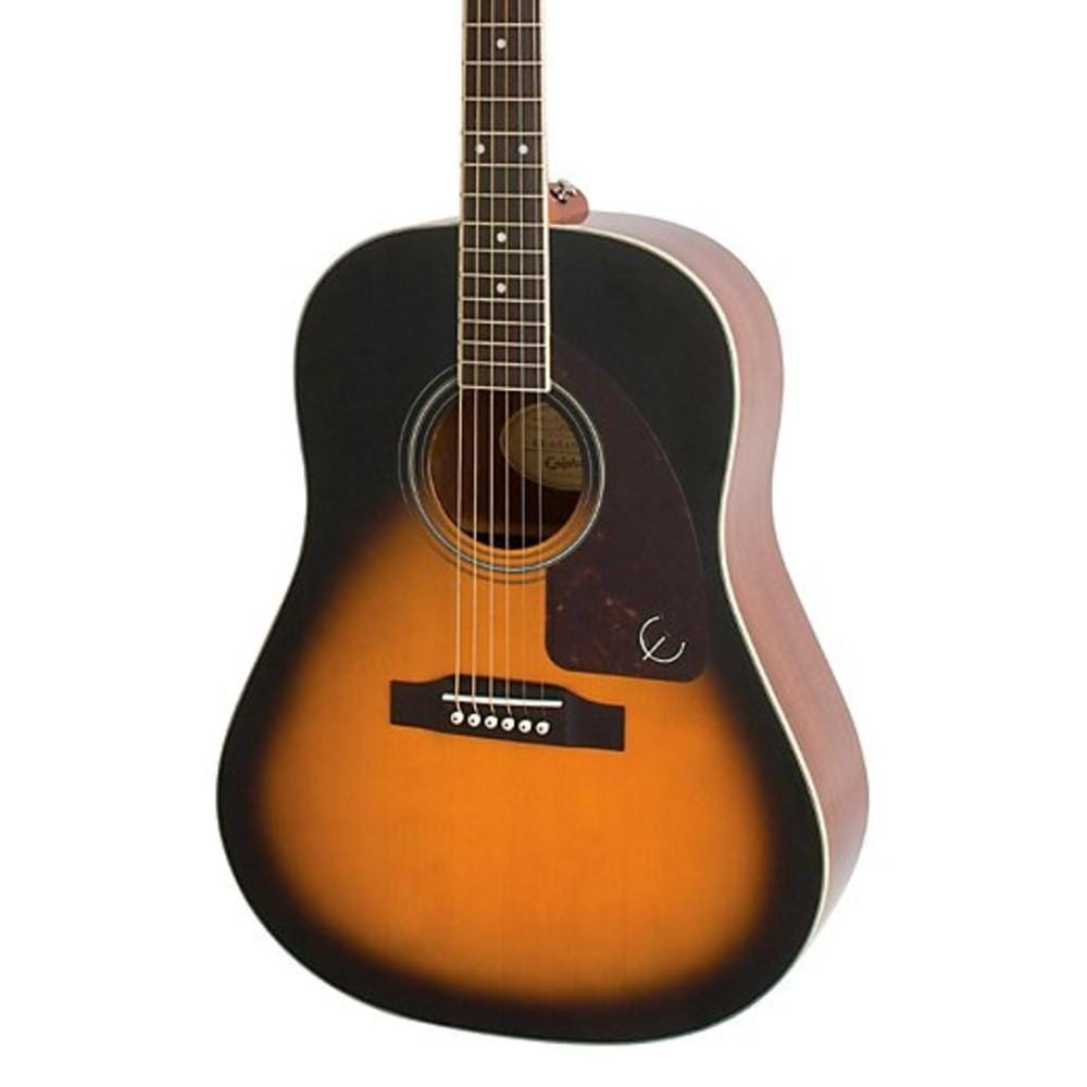 epiphone acoustic guitars epiphone j-45 studio aj220s acoustic guitar (ea22vsnh3) - vintage sunburst