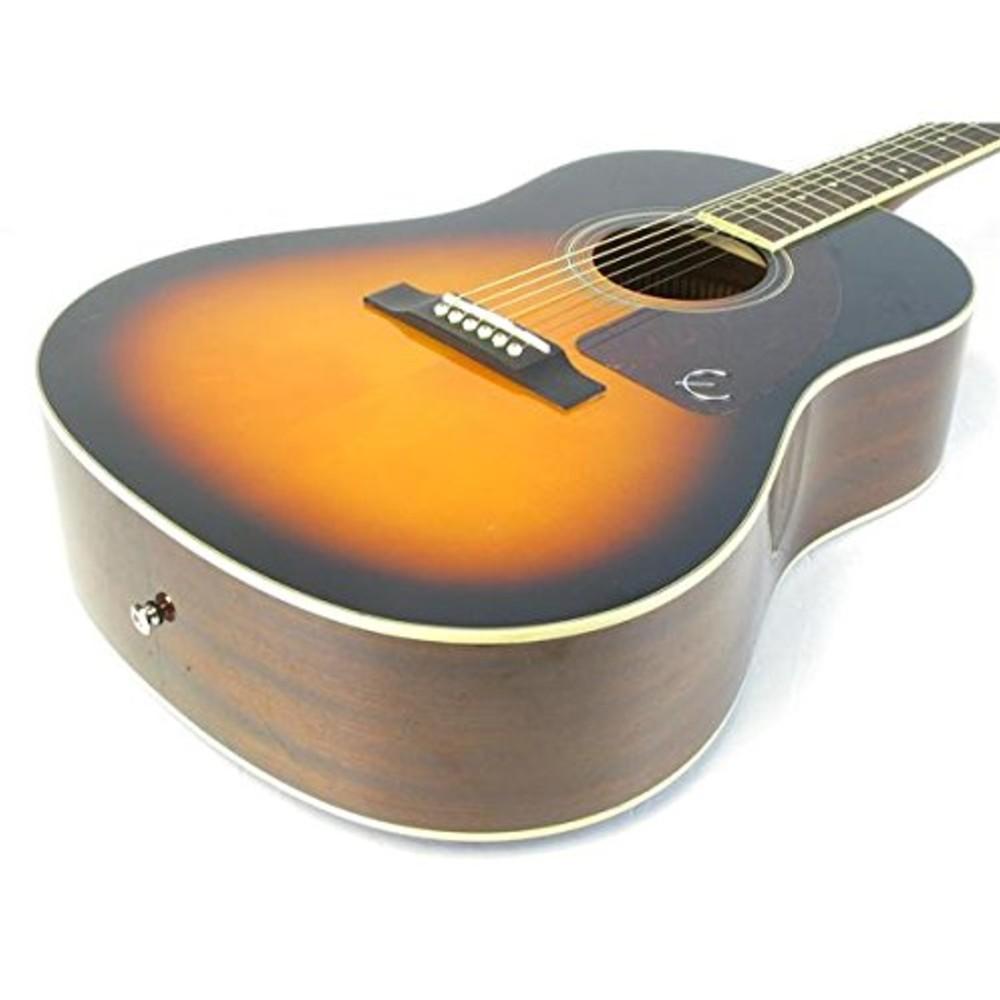 epiphone acoustic guitars epiphone j-45 studio aj220s acoustic guitar (ea22vsnh3) - vintage sunburst