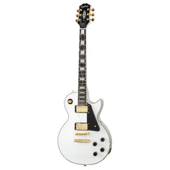 Epiphone Electric Guitars Alpine White Epiphone Les Paul Custom 6 String Electric Guitar - Alpine White