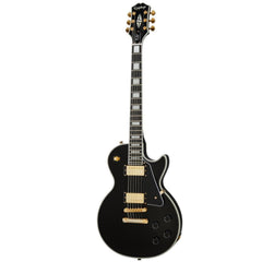 Epiphone Electric Guitars Ebony Epiphone Les Paul Custom Electric Guitar