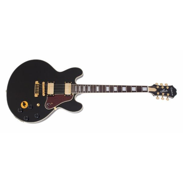 epiphone electric guitars epiphone b. b. king lucille ebony electric guitar