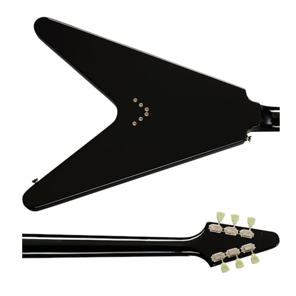 epiphone electric guitars epiphone flying v 6-strings electric guitar- ebony