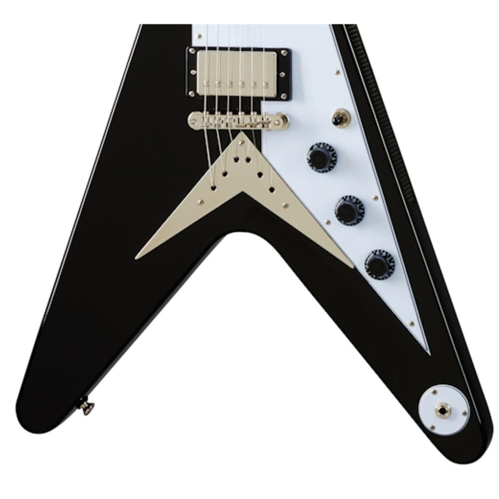 epiphone electric guitars epiphone flying v 6-strings electric guitar- ebony