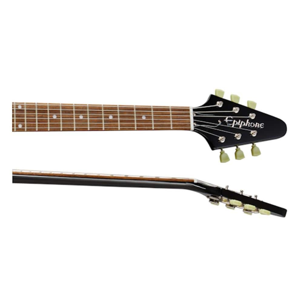 epiphone electric guitars epiphone flying v 6-strings electric guitar- ebony