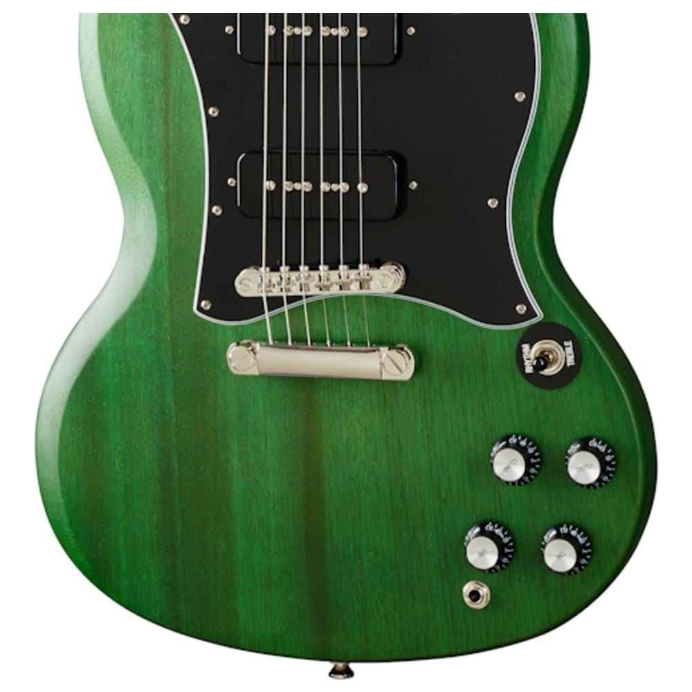 epiphone electric guitars epiphone sg classic worn p90 6-strings electric guitar #color_worn-inverness-green
