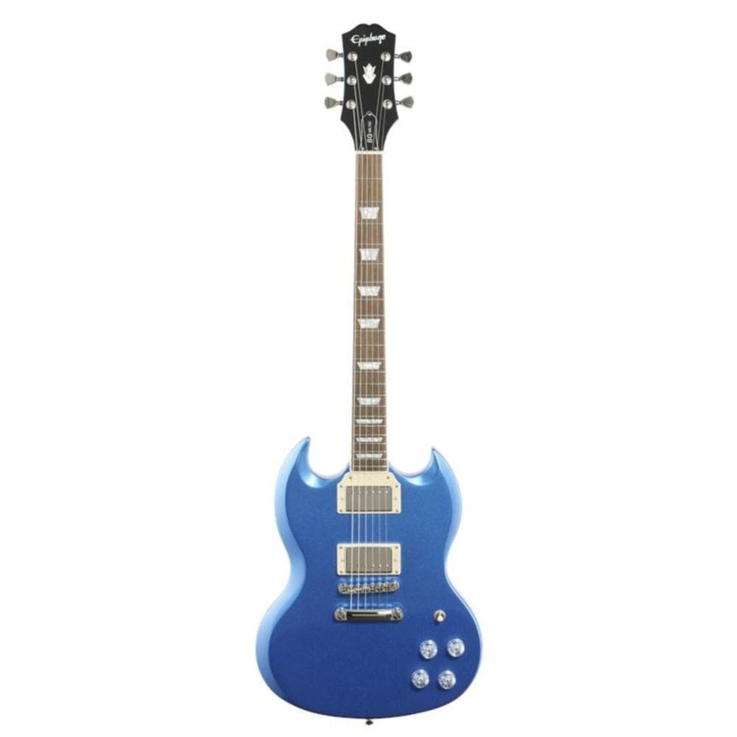 epiphone electric guitars radio blue metallic epiphone sg muse 6-strings solid body electric guitar
