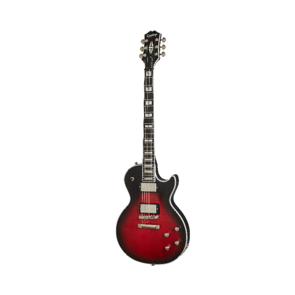 epiphone electric guitars red tiger aged gloss epiphone les paul prophecy 6 string electric guitar - red tiger aged gloss