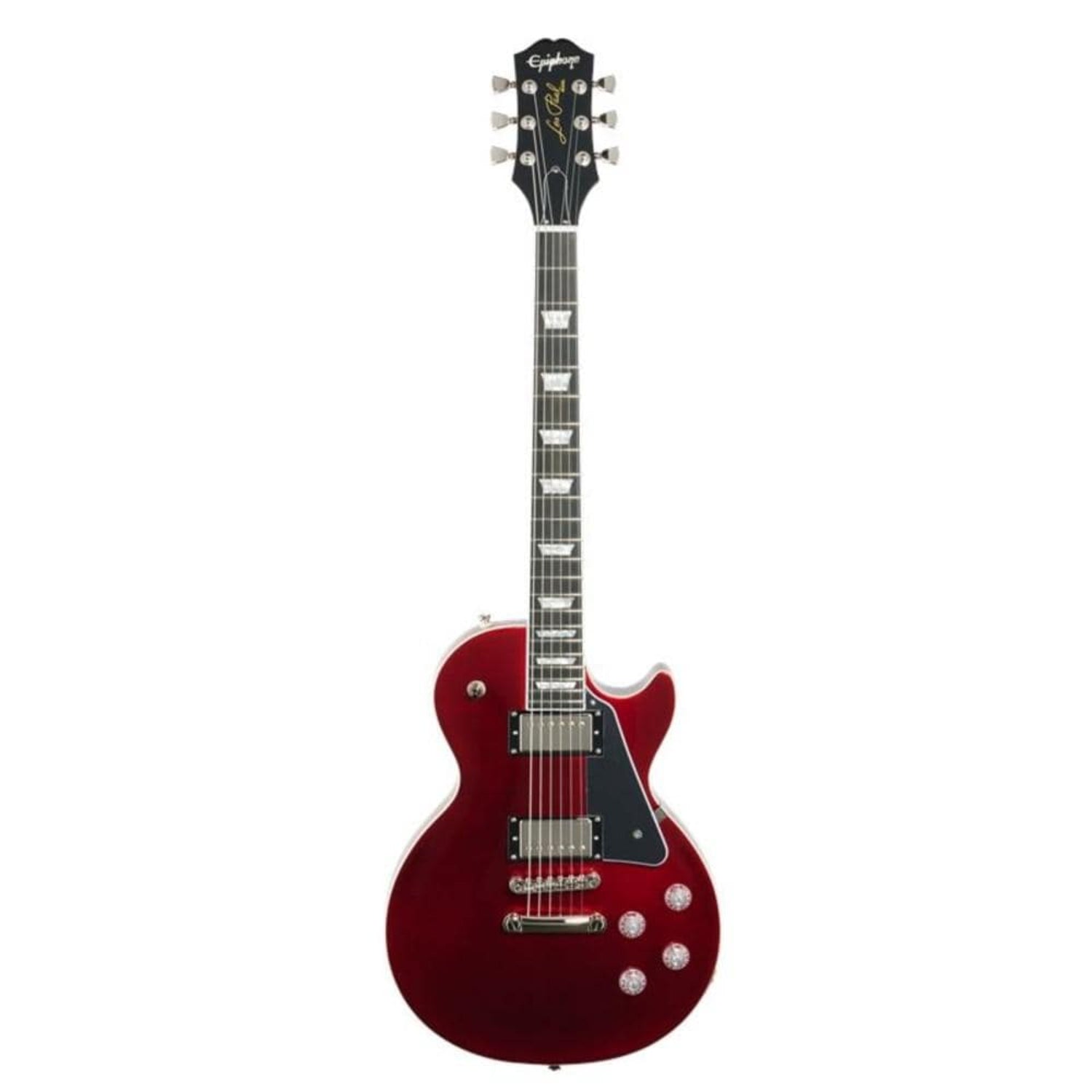 epiphone electric guitars sparkling burgundy epiphone les paul modern 6-strings electric guitar #color_sparkling-burgundy