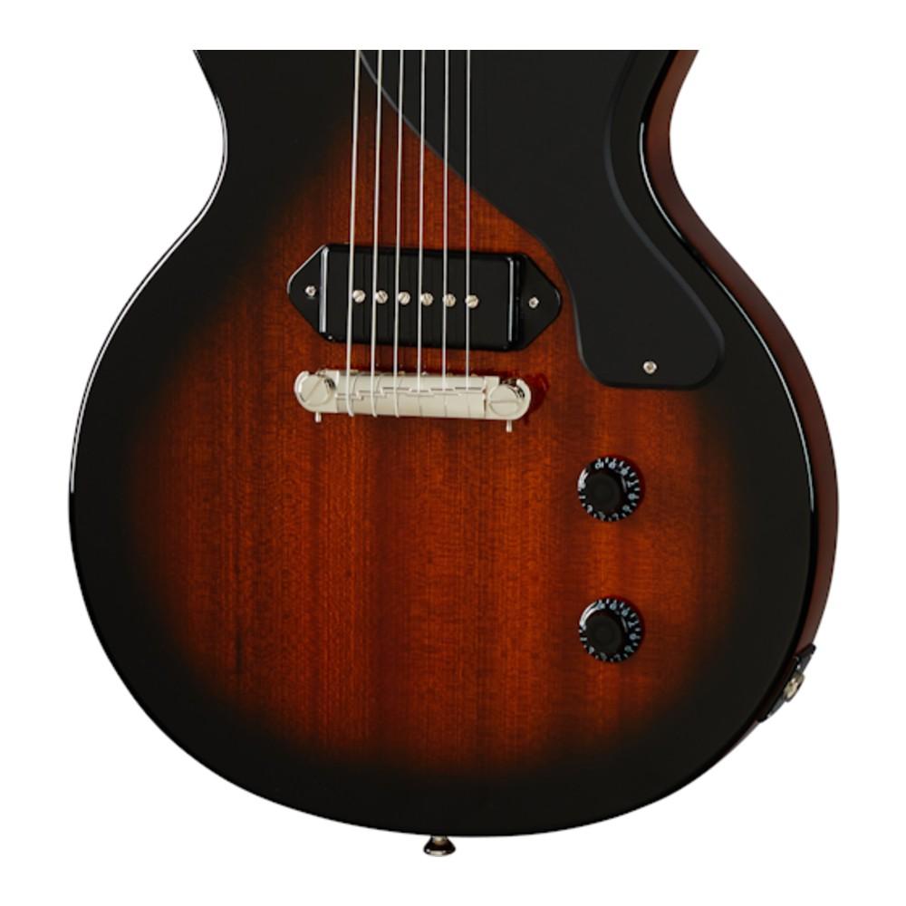 epiphone electric guitars tobacco burst epiphone les paul junior 6 string electric guitar - tobacco burst