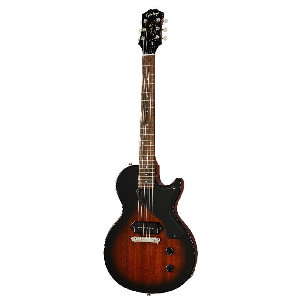 epiphone electric guitars tobacco burst epiphone les paul junior 6 string electric guitar - tobacco burst