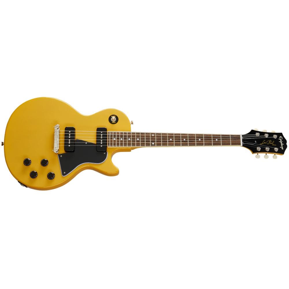 epiphone electric guitars tv yellow epiphone les paul special 6 string electric guitar - tv yellow