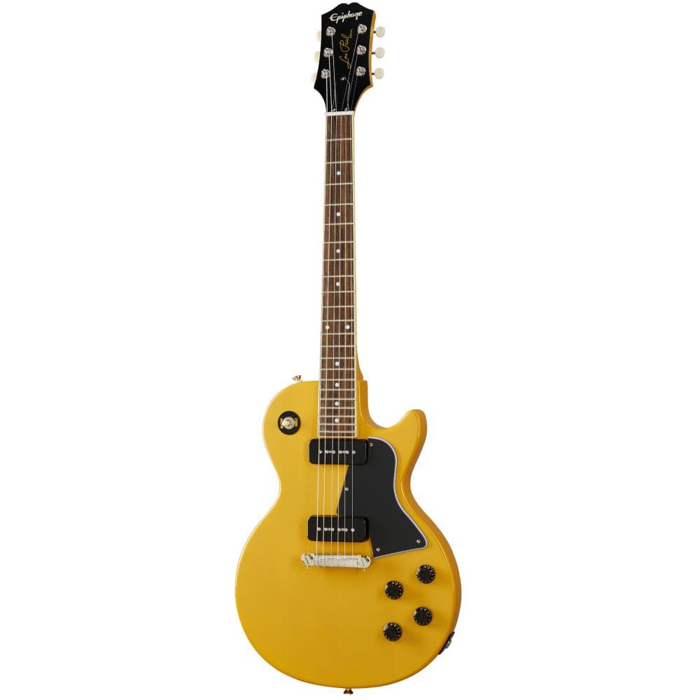 epiphone electric guitars tv yellow epiphone les paul special 6 string electric guitar - tv yellow