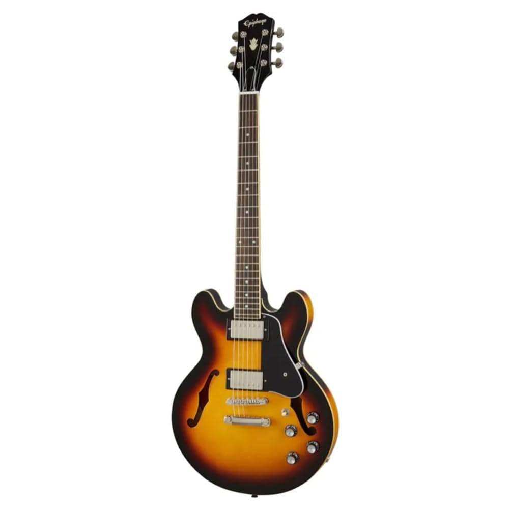 epiphone electric guitars vintage sunburst epiphone es 339 semi hollowbody 6 string electric guitar