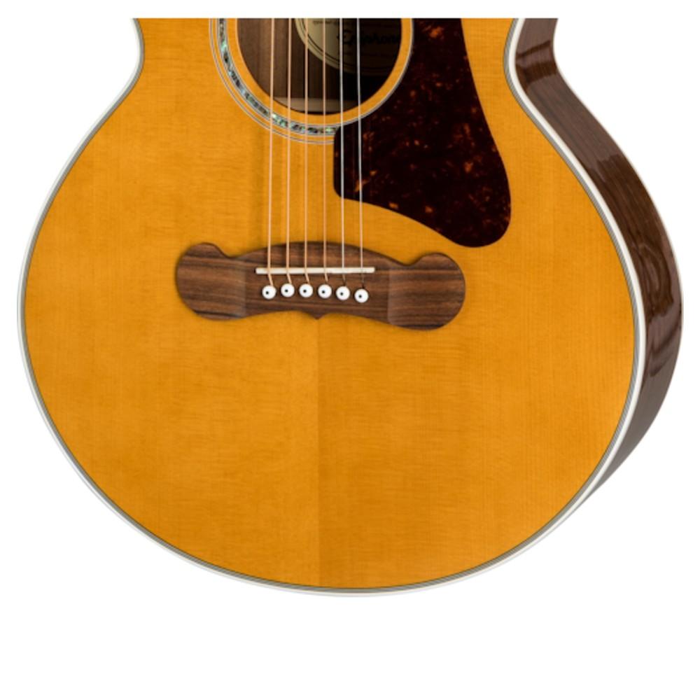 epiphone electro acoustic guitars epiphone ej-200 coupe j-200 ec studio parlor electro acoustic guitar