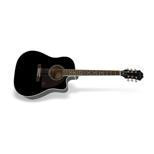 epiphone electro acoustic guitars epiphone j-45 ec studio aj-220sce electro acoustic guitar - ebony