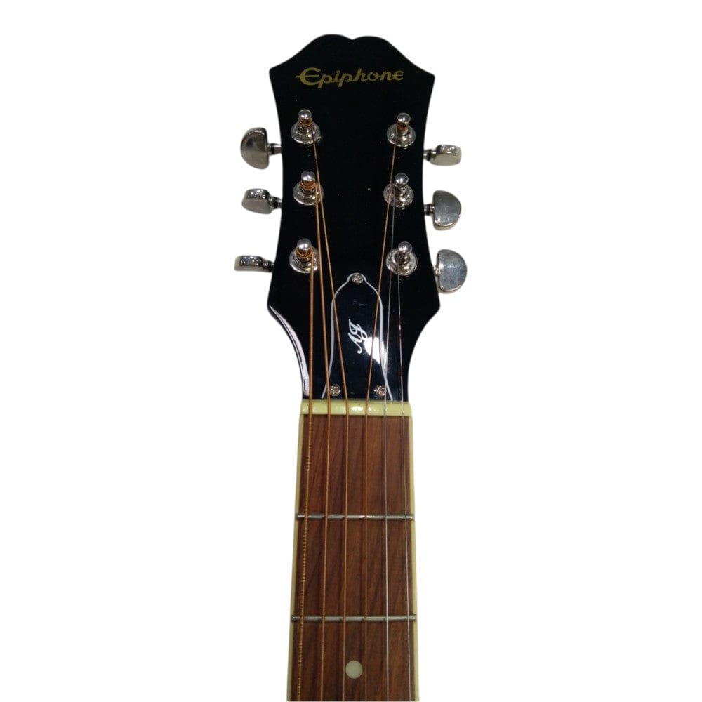 epiphone electro acoustic guitars epiphone j-45 ec studio aj220sce cutaway electro acoustic guitar #color_ebony