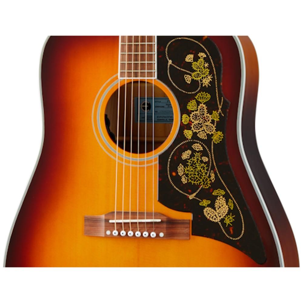 epiphone electro acoustic guitars epiphone masterbilt frontier 6-strings electro acoustic guitar - iced tea aged gloss