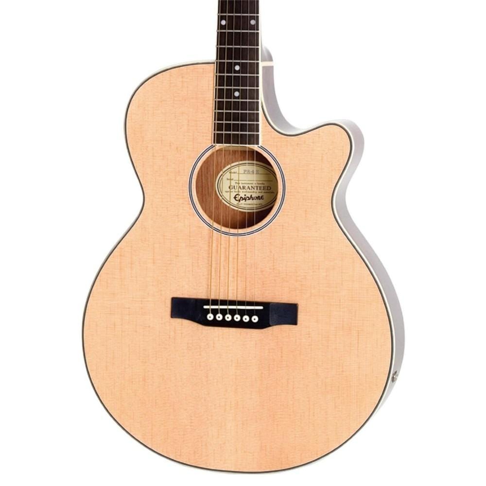 epiphone electro acoustic guitars epiphone pr-4e acoustic-electric guitar player pack