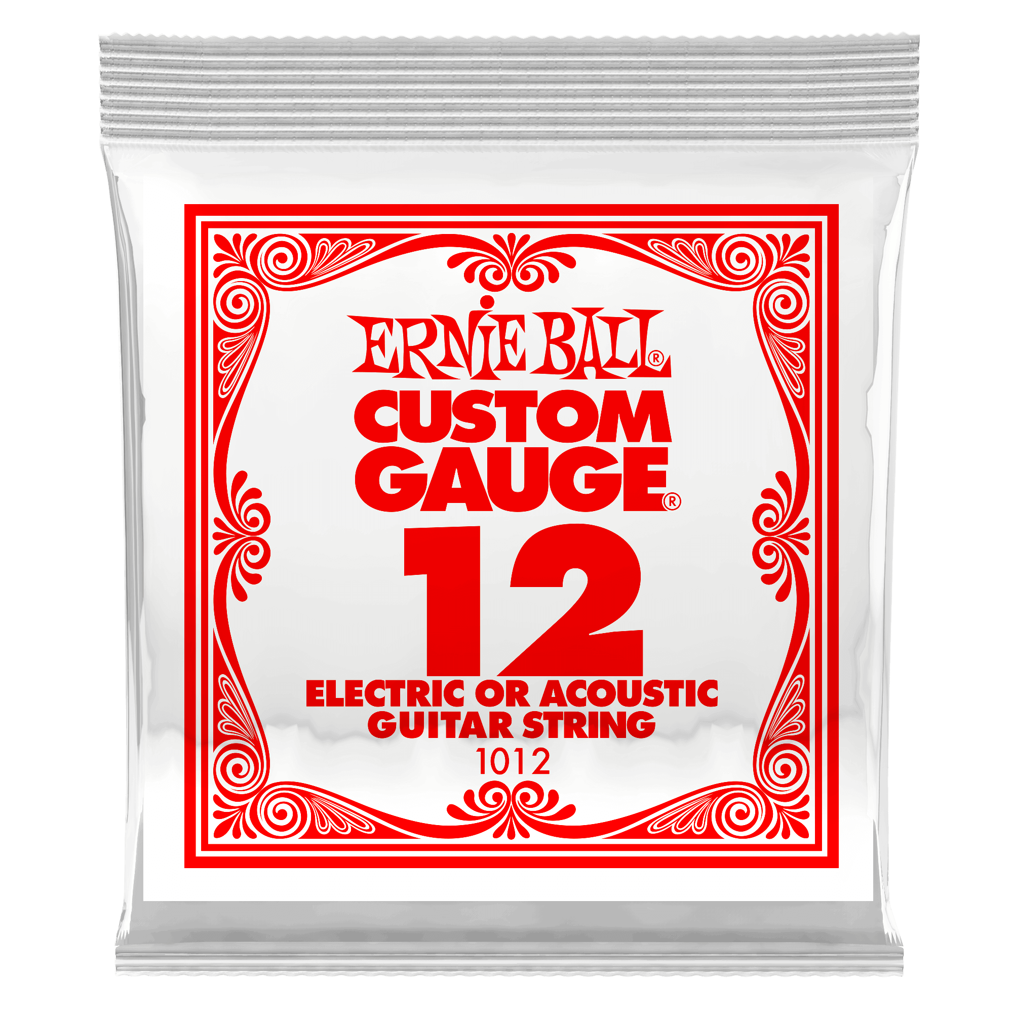 ernie ball acoustic guitar strings ernie ball 1012 single guitar string .012