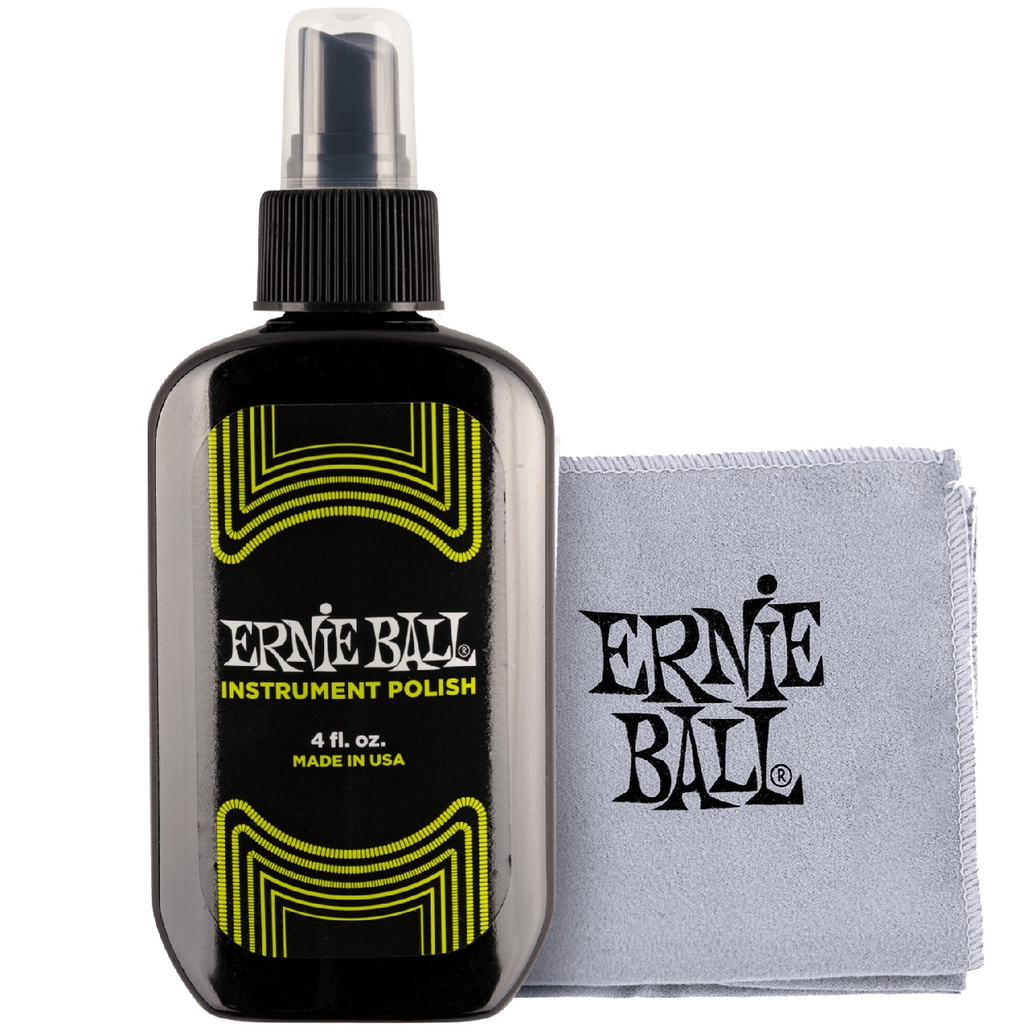 Ernie Ball Cleaners and Conditioners Ernie Ball 4222 Guitar Polish with Cloth