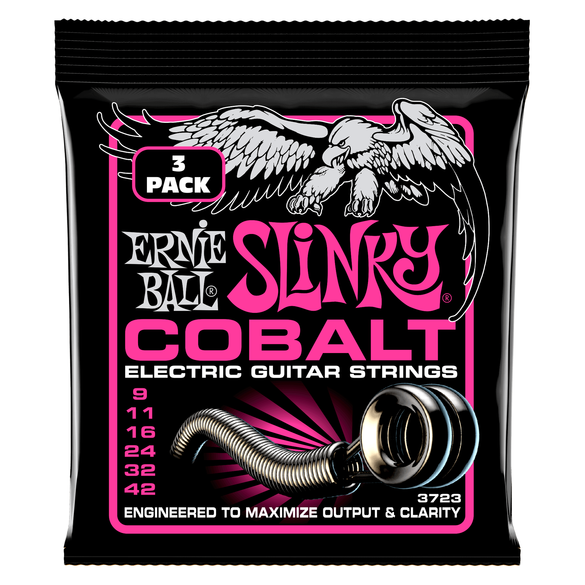 ernie ball electric guitar strings 9-42 ernie ball cobalt slinky electric guitar strings (9-42 gauge) #size_sep-42