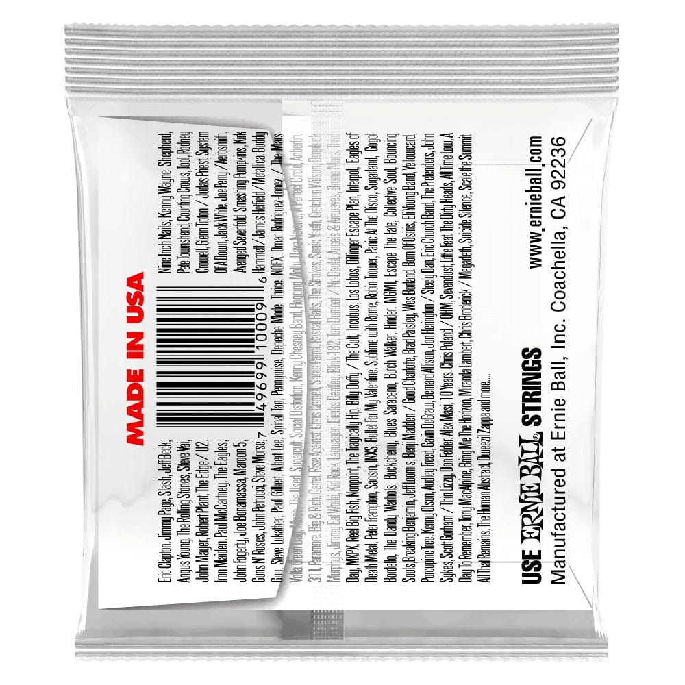 ernie ball electric guitar strings ernie ball 1009 plain guitar string - .009 - single