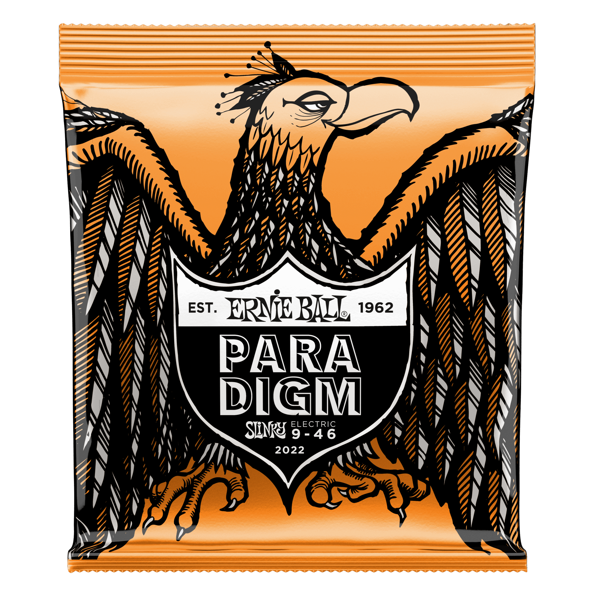 ernie ball electric guitar strings ernie ball 2022 paradigm hybrid slinky electric guitar strings - 9-46
