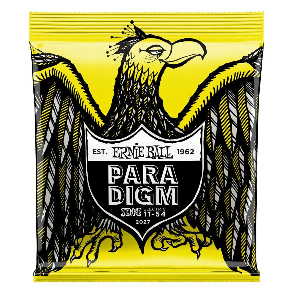 ernie ball electric guitar strings ernie ball 2027 beefy slinky paradigm electric guitar strings 11-54