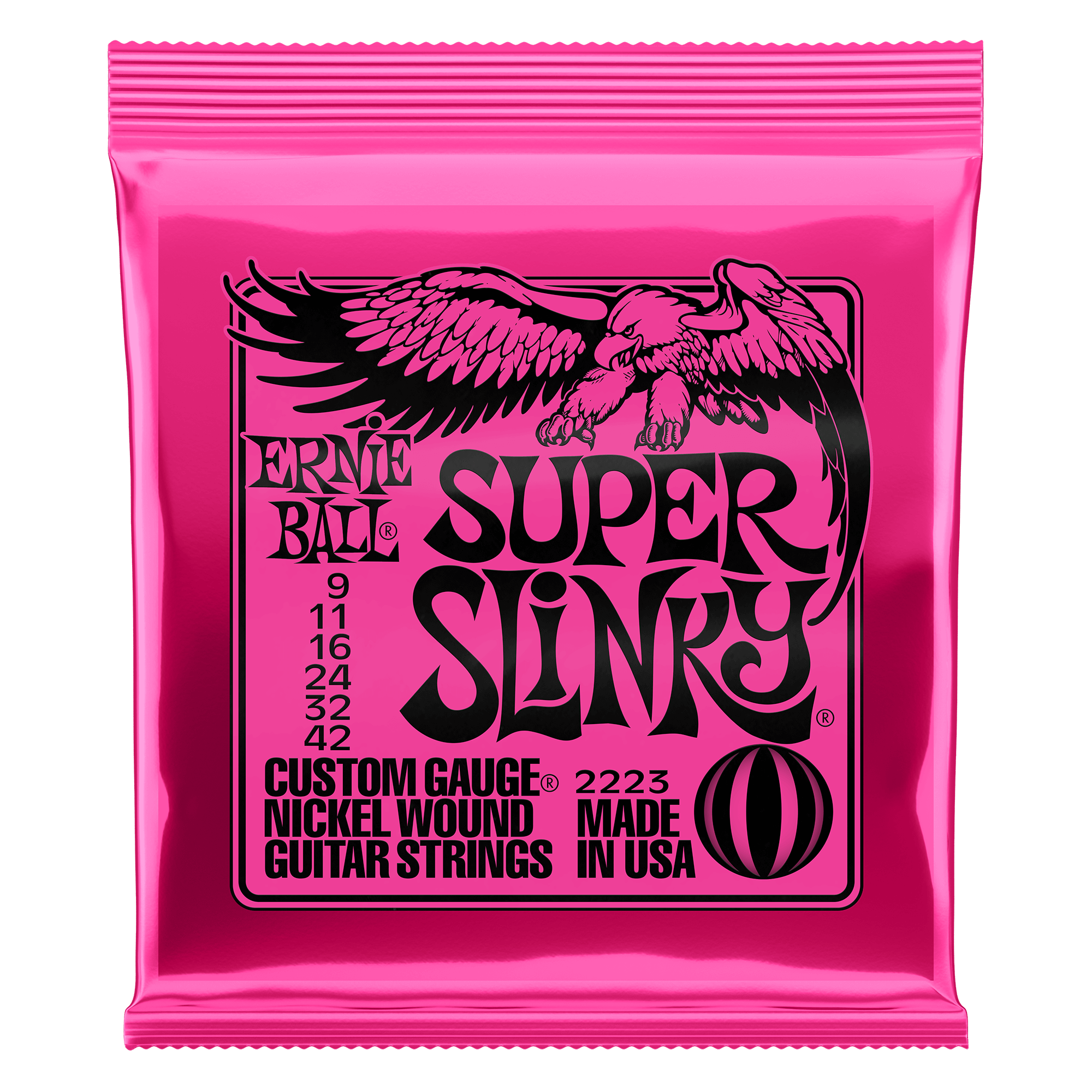 ernie ball electric guitar strings ernie ball 2223 super slinky custom gauge electric guitar strings