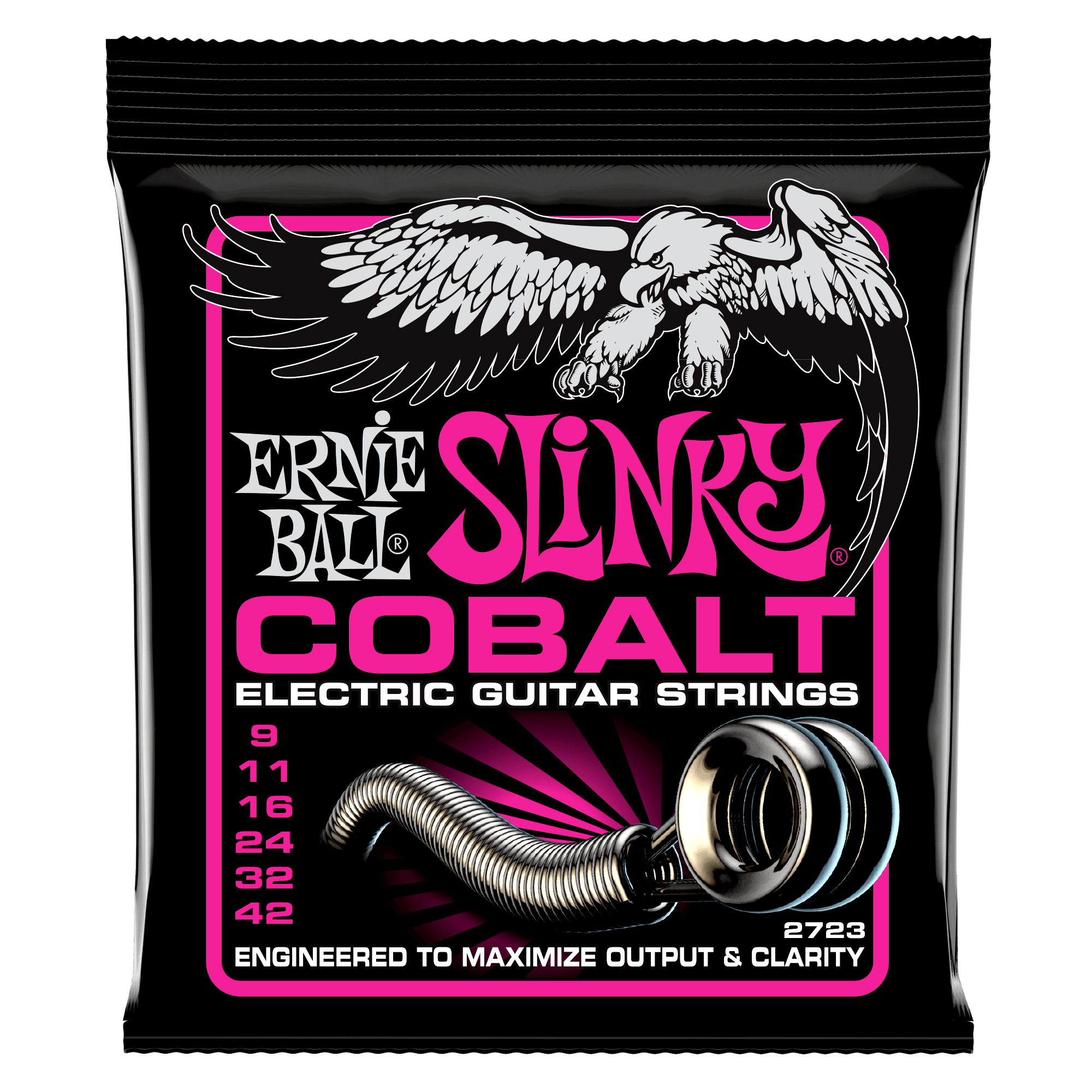 Ernie Ball Electric Guitar Strings Ernie Ball 2723 Cobalt Super Slinky Electric Guitar Strings - 0.11-0.42