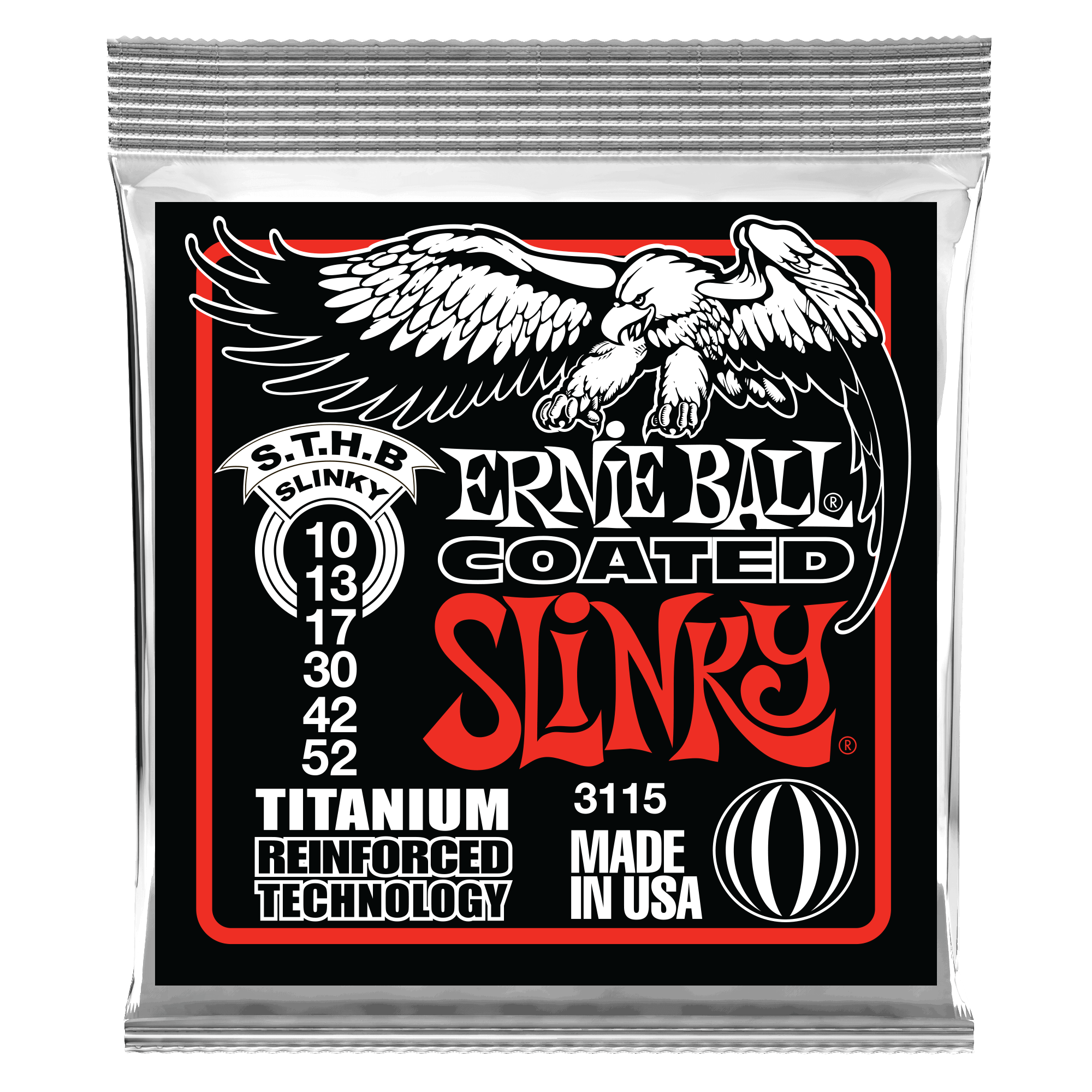 ernie ball electric guitar strings ernie ball 3115 coated electric sthb slinky guitar strings