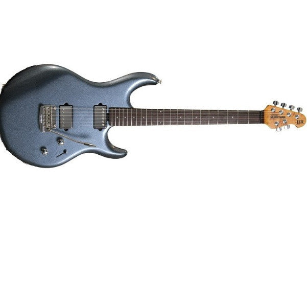 ernie ball electric guitars ernie ball music man luke iii hh electric guitar - bhodi blue