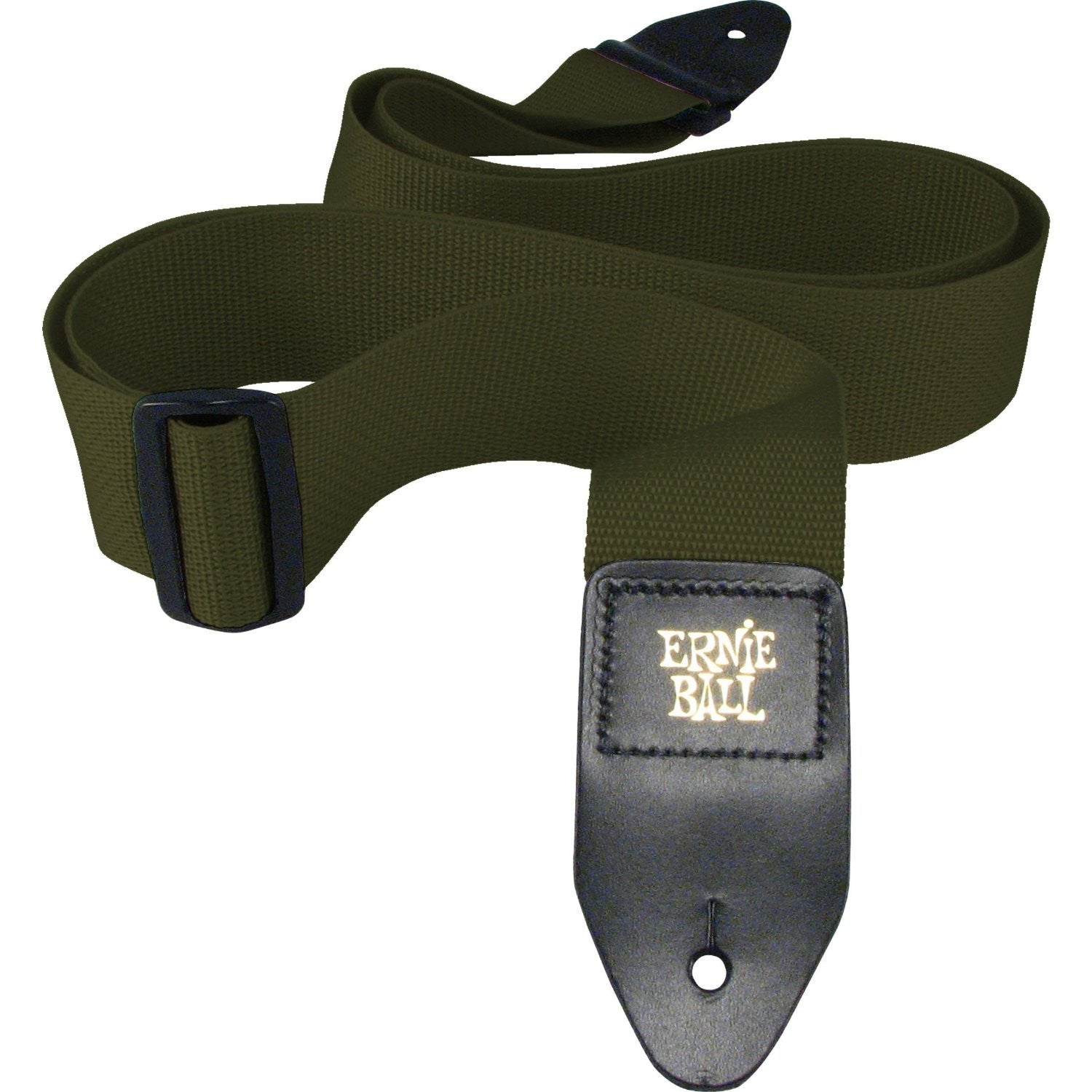 ernie ball guitar straps ernie ball 4048 olive polypro strap