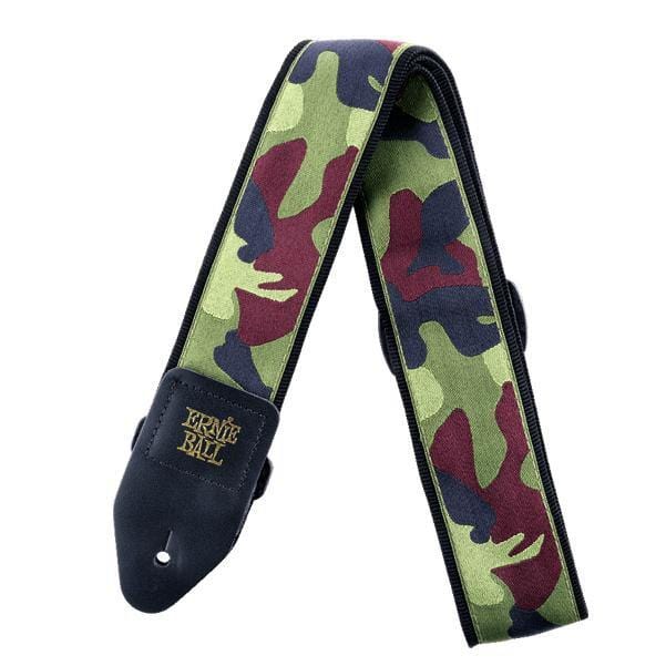 ernie ball guitar straps ernie ball 4105 traditional camo jacquard guitar strap
