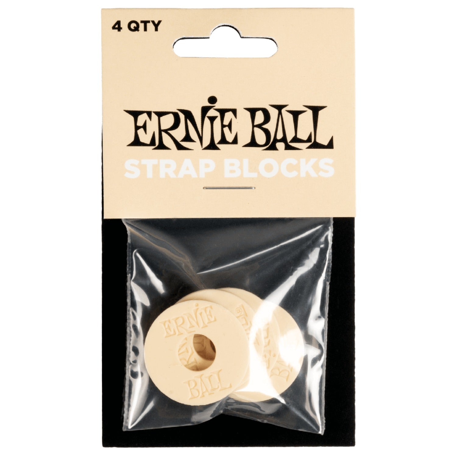 Ernie Ball Guitar Straps Ernie Ball Strap Blocks - 4 Pack #color_pink