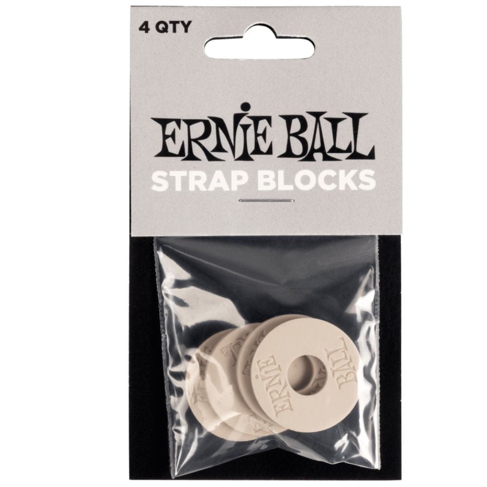 ernie ball guitar straps gray safe ernie ball strap blocks - 4 pack#color_gray-safe