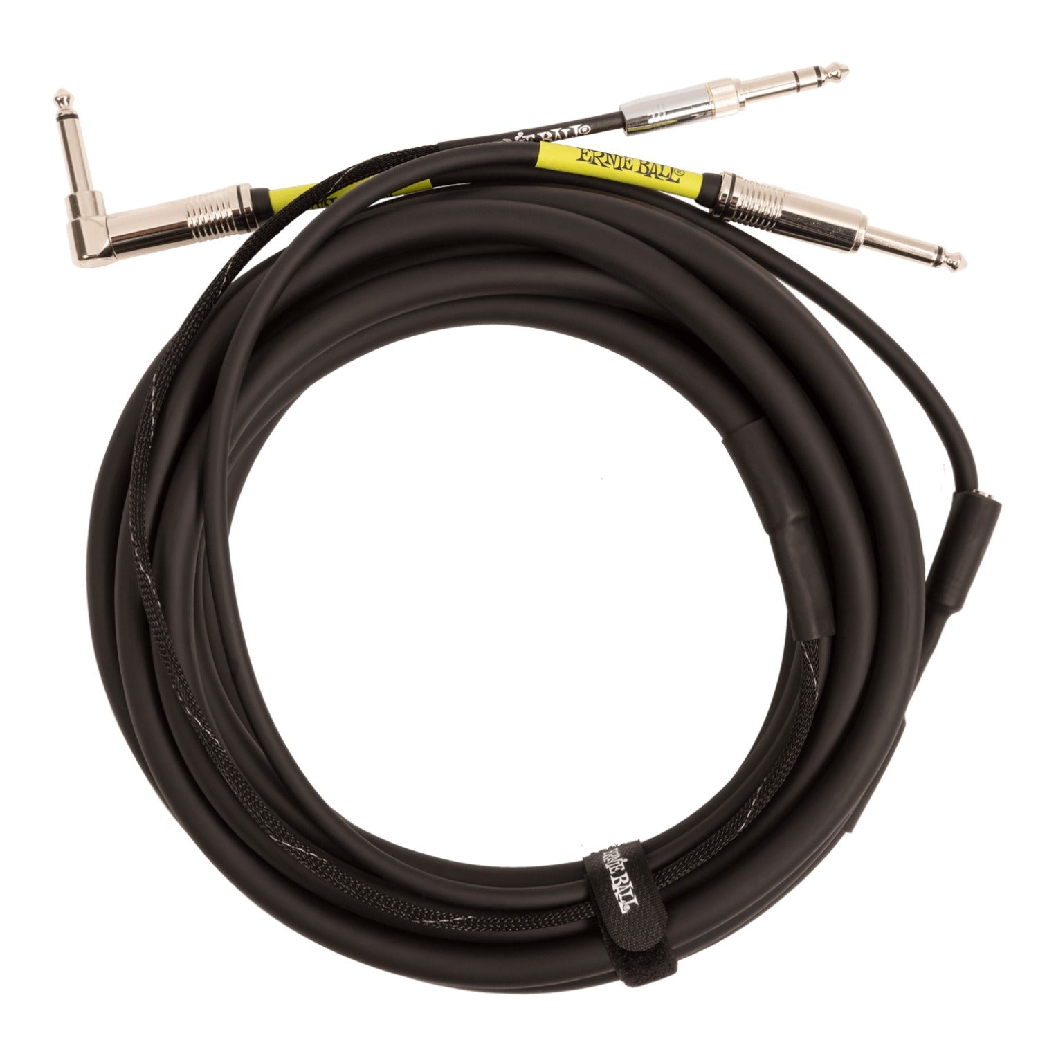 Ernie Ball Instrument Cables 18 ft Ernie Ball Instrument And Headphone Combo Cable