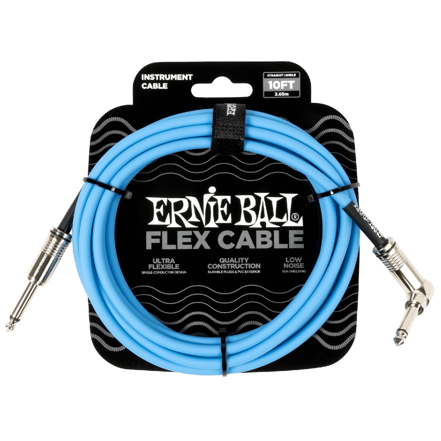 Ernie Ball Instrument Cables Ernie Ball Flex 10ft Instrument Cable