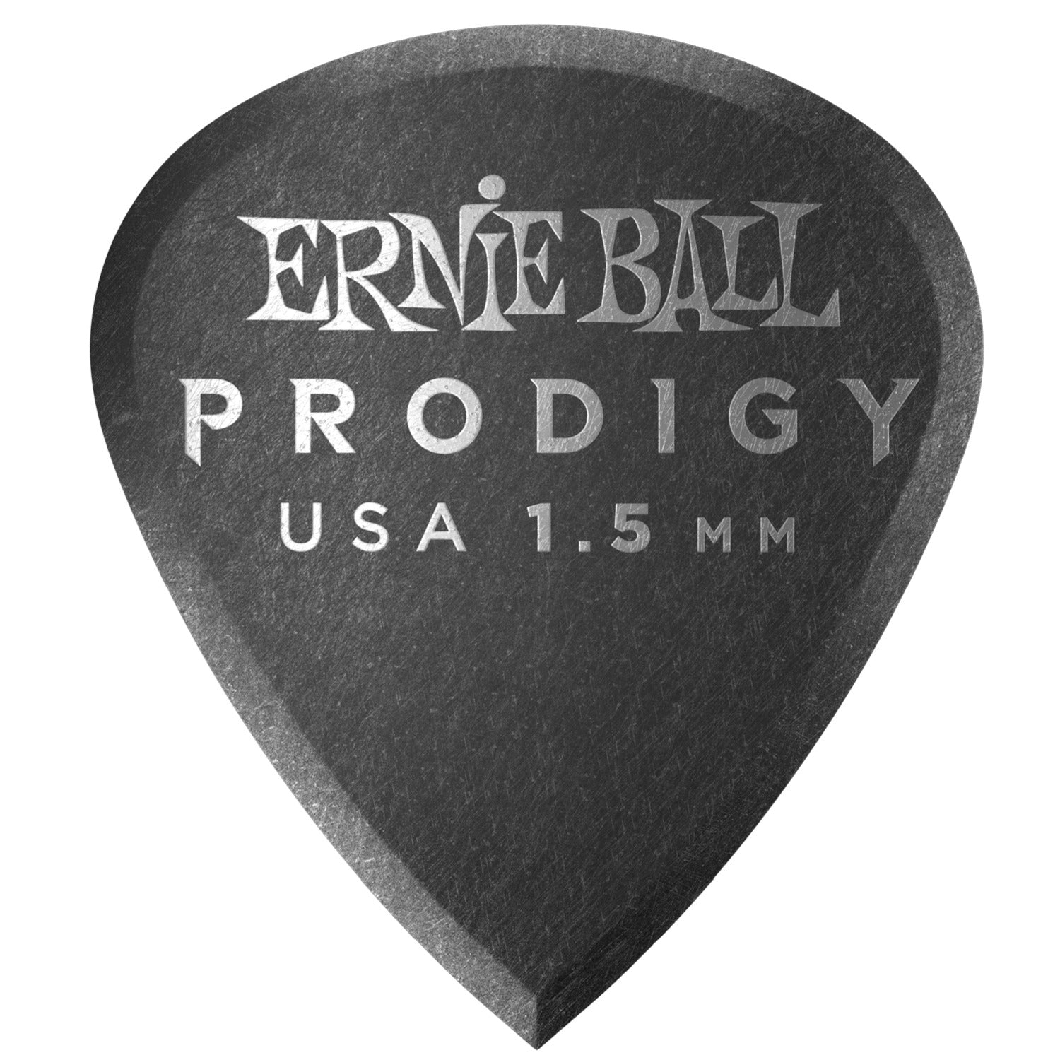 Ernie Ball Picks Ernie Ball 9200 Mini Prodigy Guitar Picks - Pack of 6 - 1.5mm Black