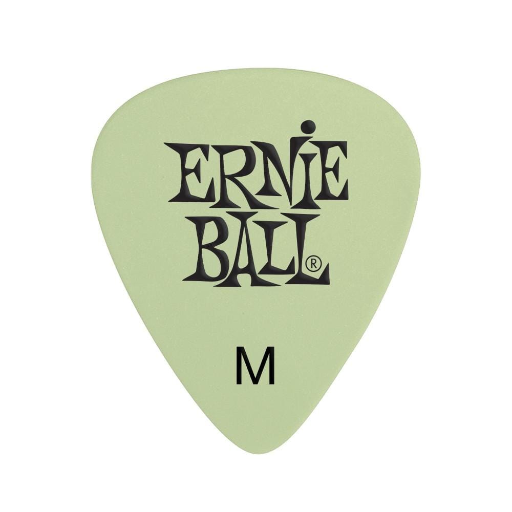 Ernie Ball Picks Medium Ernie Ball Super Glow Cellulose Guitar Picks - Pack of 12
