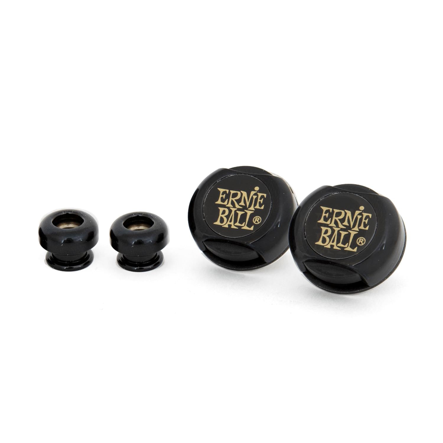 Ernie Ball Strap Locks Ernie Ball 4601 Strap Super Locks - Black