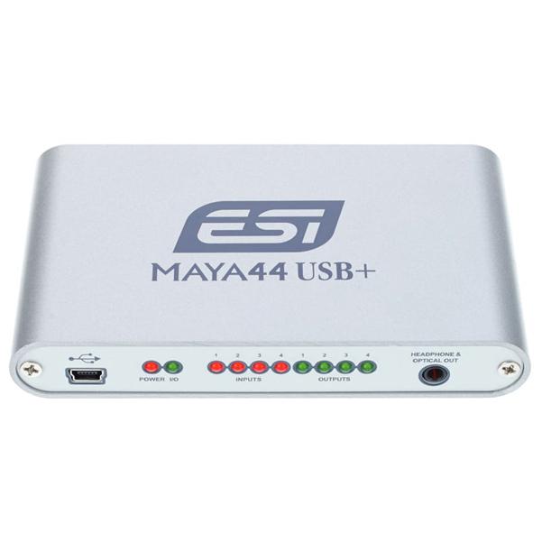 esi audio interfaces esi maya44 usb plus 4in-4out usb audio interface